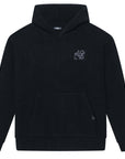 AMOS hoodie with a logo on the chest against a light gray background