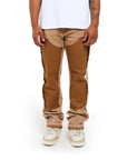 Amicci Adrano Flare Jeans Sand
