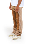 Amicci Adrano Flare Jeans Sand
