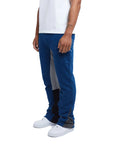 Amicci Melfi Flare Joggers Blue