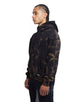 Gallantina Brown Hoodie