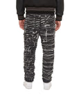 Amicci Sassari Shredded Denim Jeans Washed Black