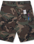 Flavio Green Camo Shorts