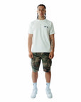 Flavio Green Camo Shorts