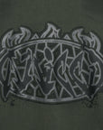 Honova Graphic Crewneck Green