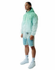 Luciano Windbreaker Green Jacket