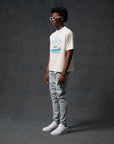Sanko Ice Blue Denim