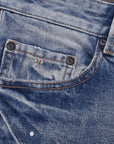 Sanko Mid Blue Shorts