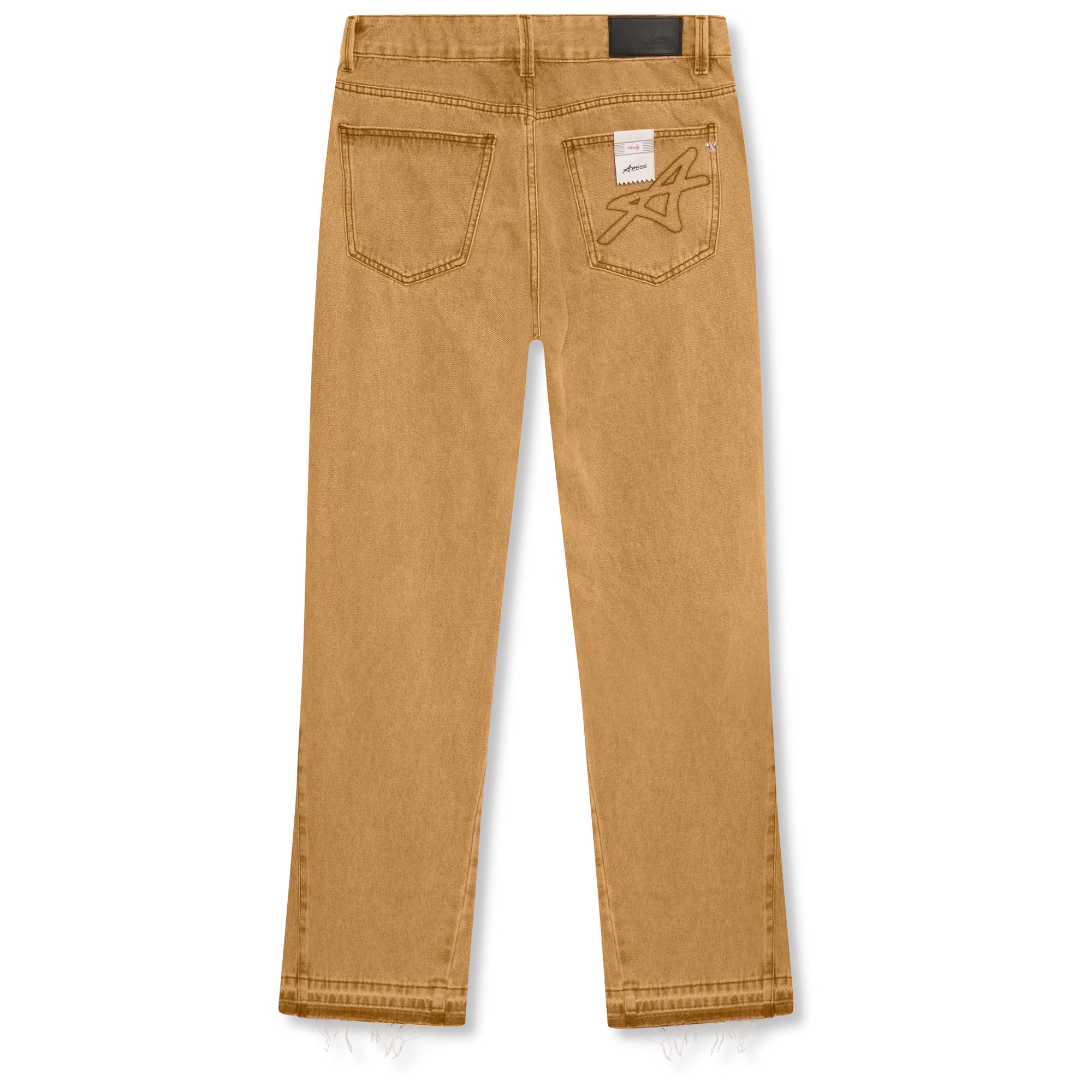 Amicci Adrano Flare Jeans Sand