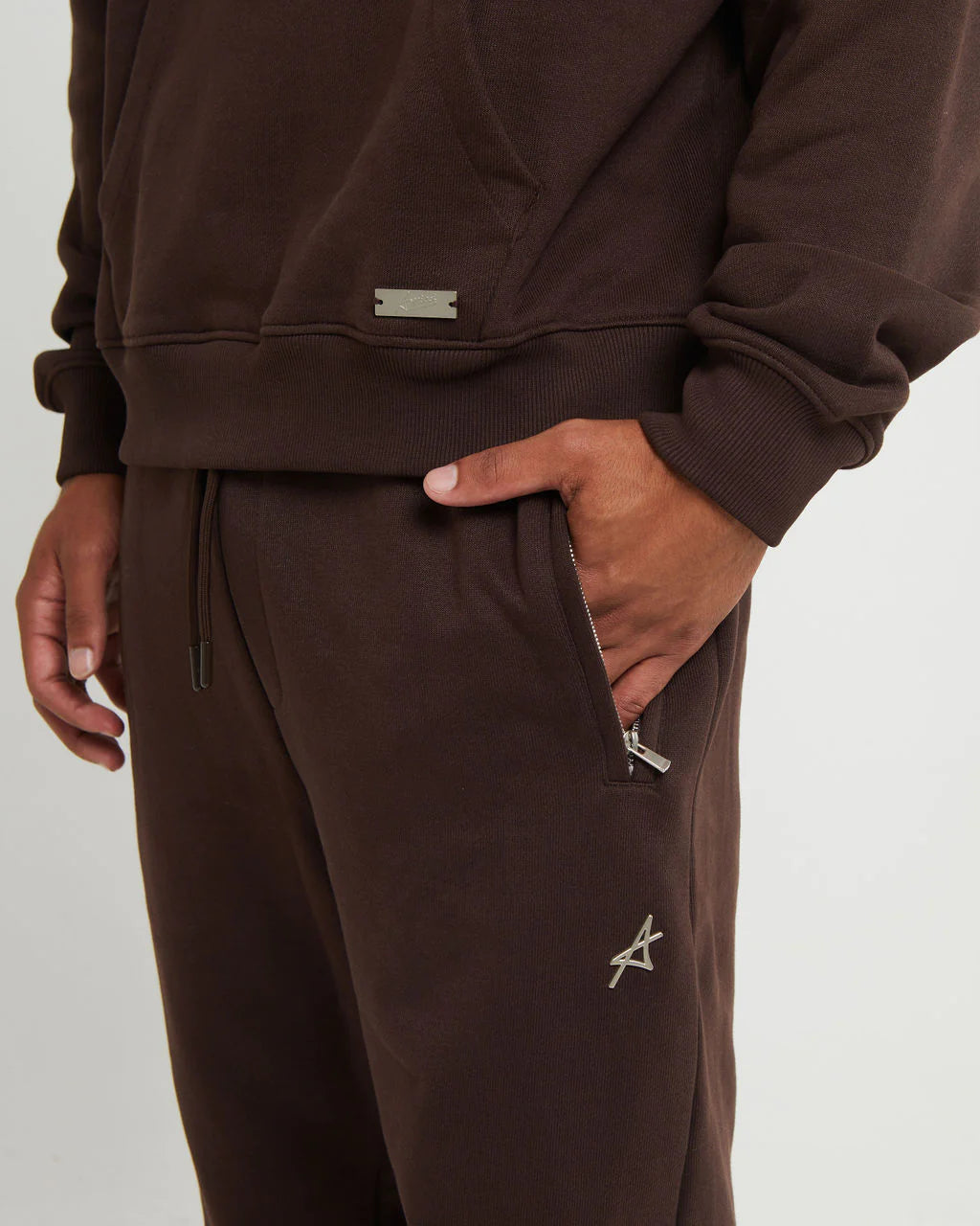 Amicci Brunello Hoodie Brown