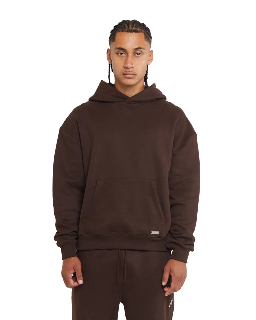 Amicci Brunello Hoodie Brown