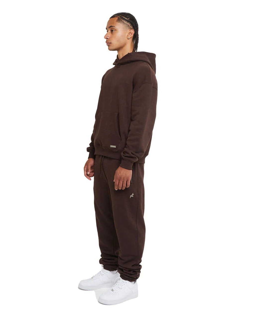 Amicci Brunello Hoodie Brown