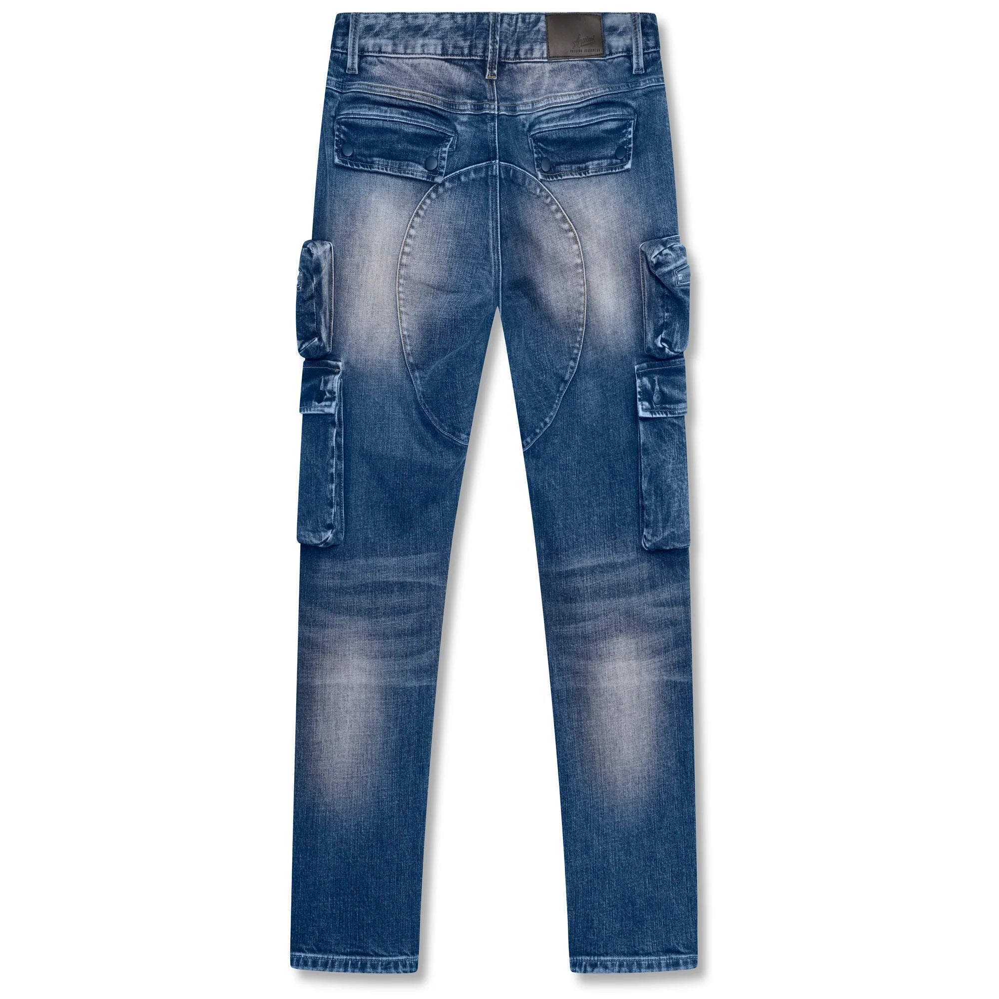 Amicci Cassara Cargo Jeans Blue