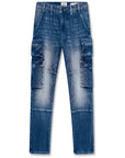 Amicci Cassara Cargo Jeans Blue