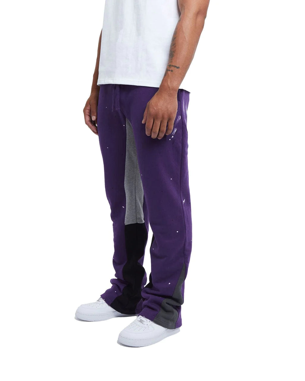 Amicci Melfi Flare Joggers Purple