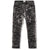 Amicci Sassari Shredded Denim Jeans Washed Black