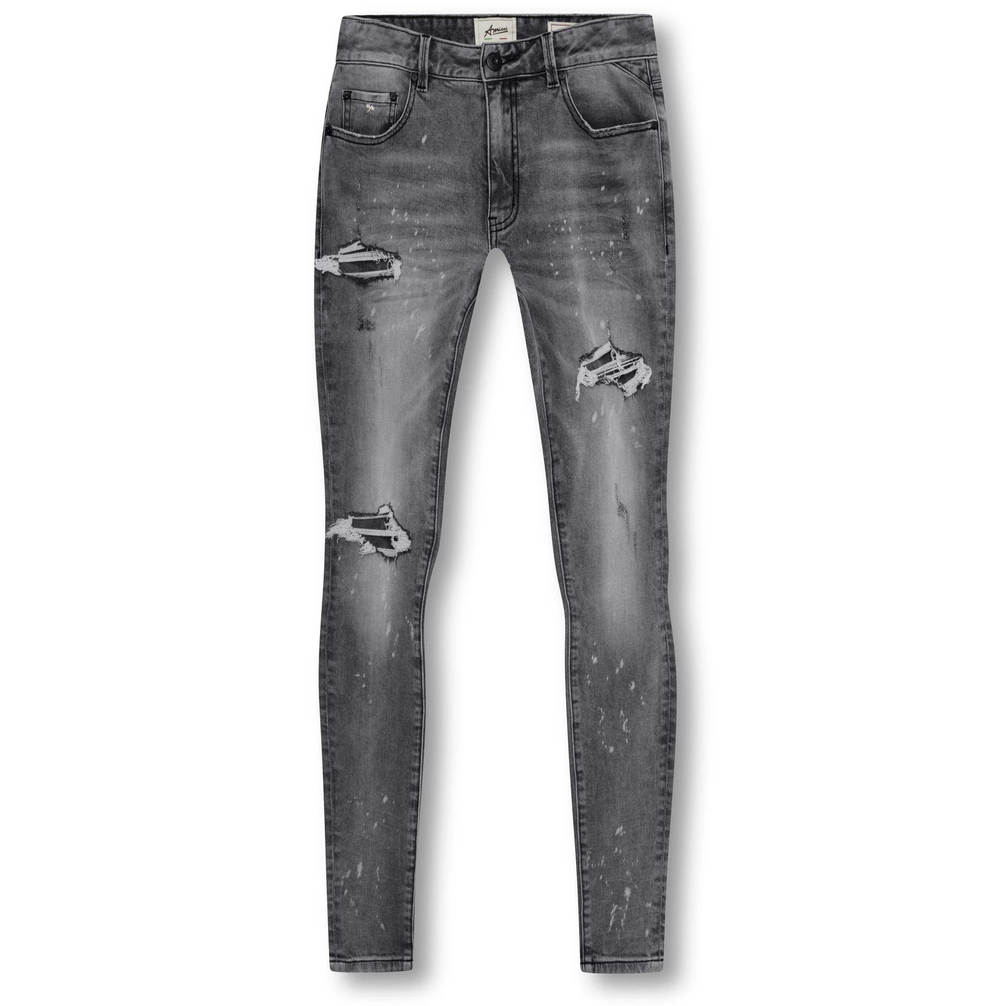 Amicci Colombo Ripped Denim Jeans