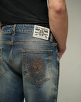REY NUEVO || CLASSIC DENIM JEANS (unisex)