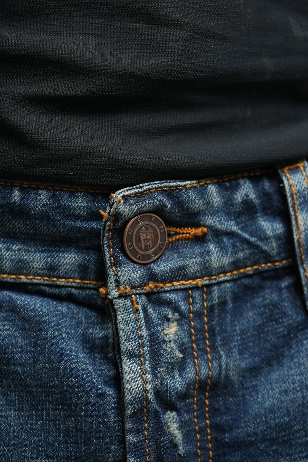 REY NUEVO || CLASSIC DENIM JEANS (unisex)