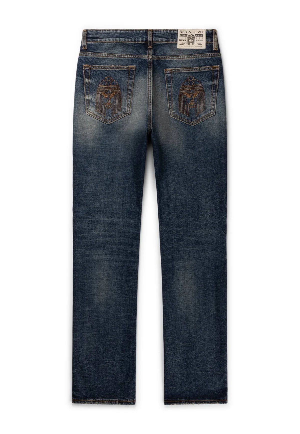 REY NUEVO || CLASSIC DENIM JEANS (unisex)