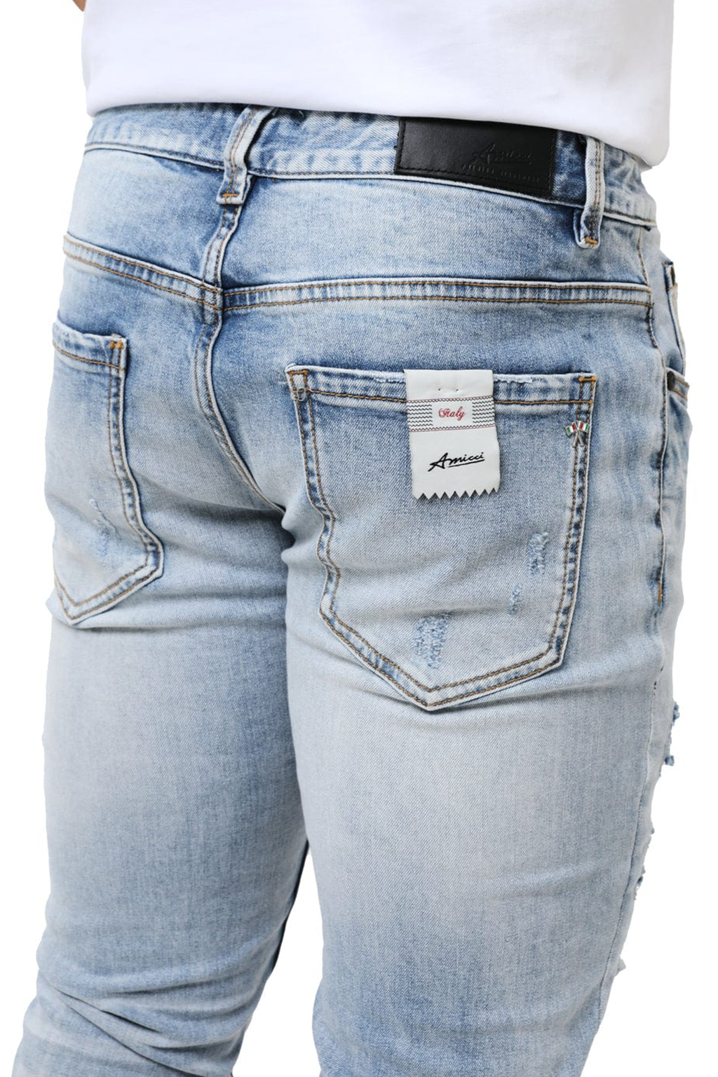 Amicci Sanko Denim Jean Purple